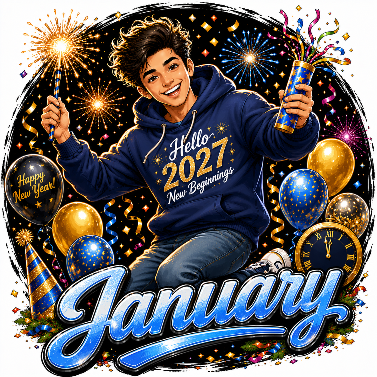 January