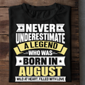 008-16- Never Underestimate A Legend - August