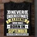009-16- Never Underestimate A Legend - September