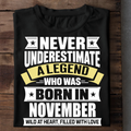 011-16- Never Underestimate A Legend - November