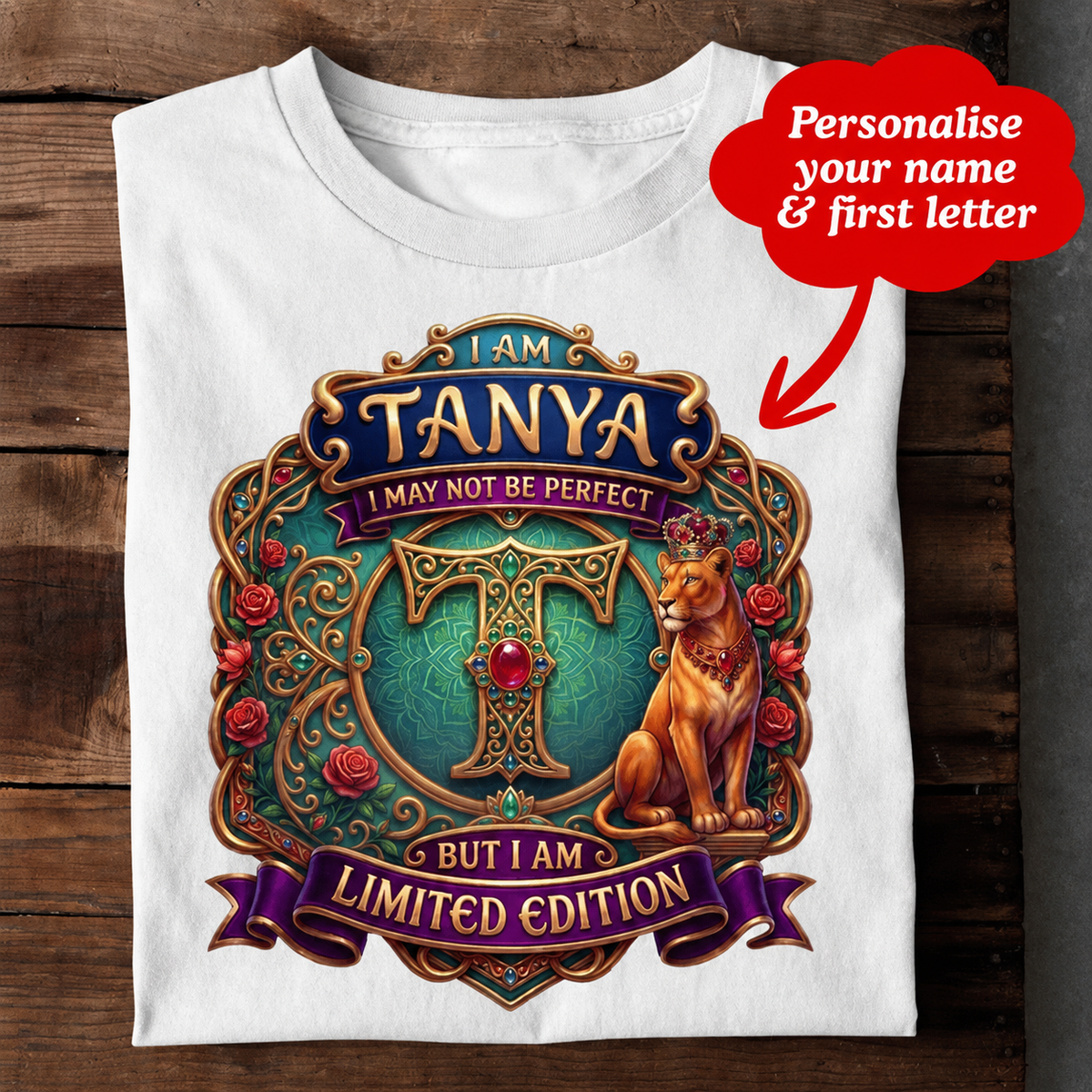 014- Personalise Your Name T-shirt