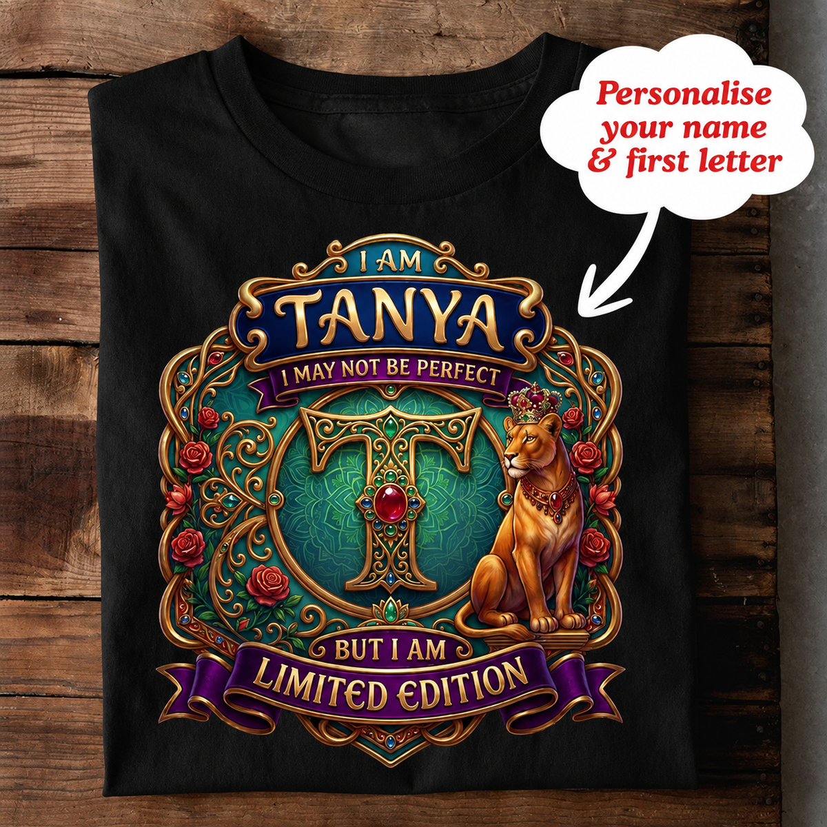 014- Personalise Your Name T-shirt