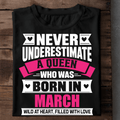 003-15- Never Underestimate A Queen - March
