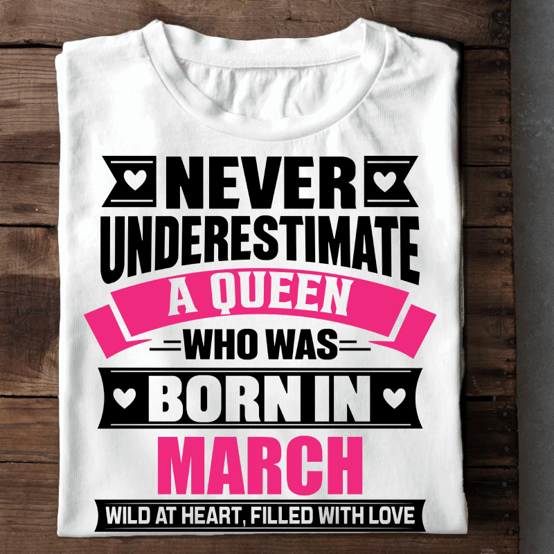 003-15- Never Underestimate A Queen - March