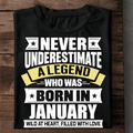 001-16- Never Underestimate A Legend - January