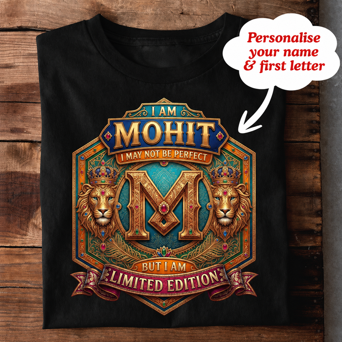 014- Personalise Your Name T-shirt
