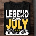 007-12- Legend Since - July